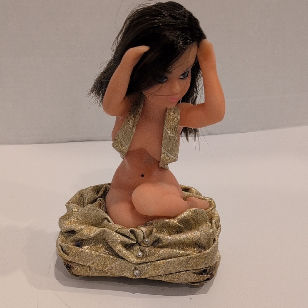Rare Japan Vintage Rubber Pin-up Doll